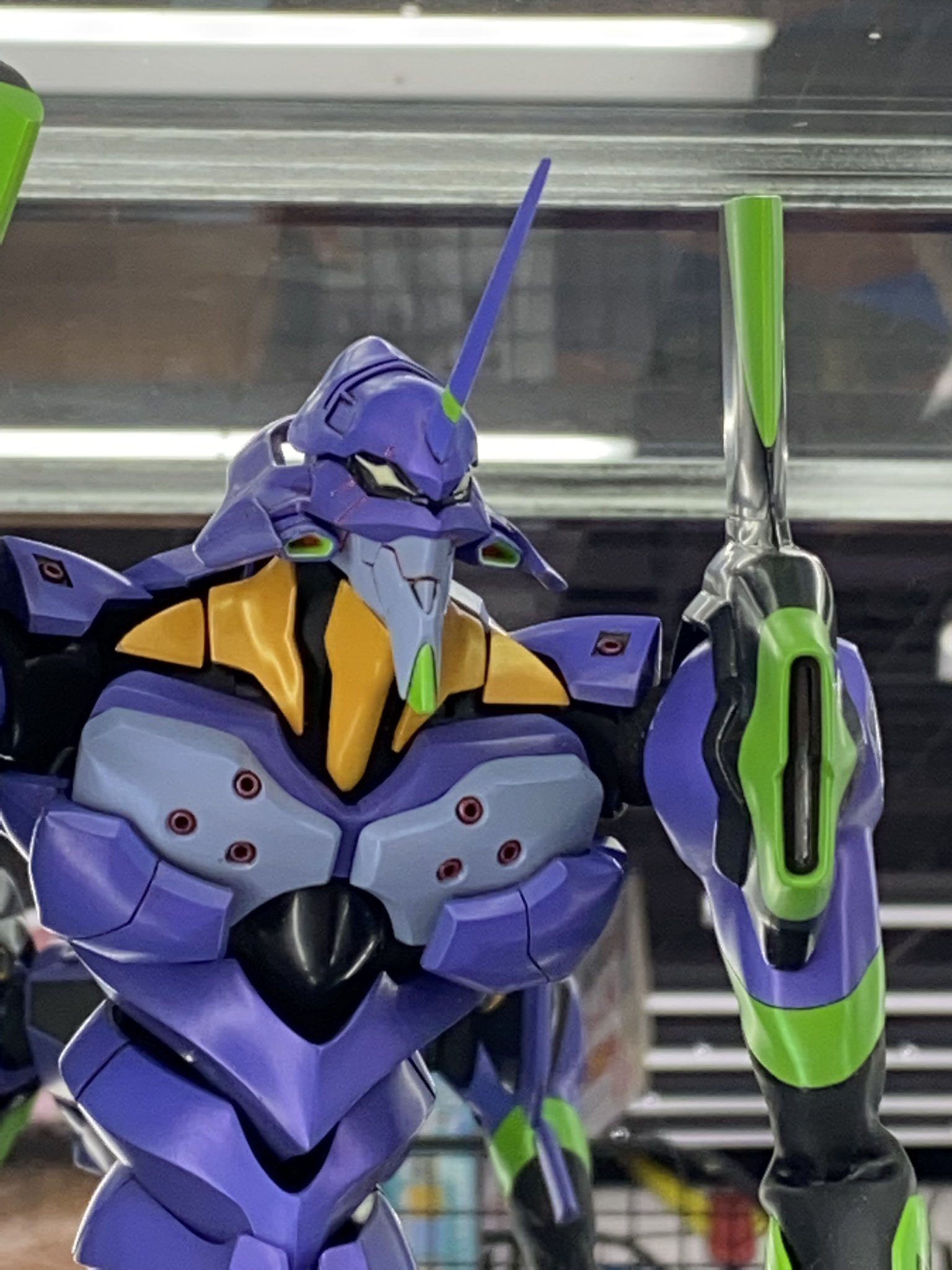 プロモデラー 林哲平 見るだけでプラモが上手くなるツイッター 只野 慶氏のpgエヴァンゲリオン初号機 記念すべきpg第一弾アイテムをアニメイメージに近づけるためプロポーションを徹底改修 これほど大型アイテムながら 力尽きずに大改造を破綻なく