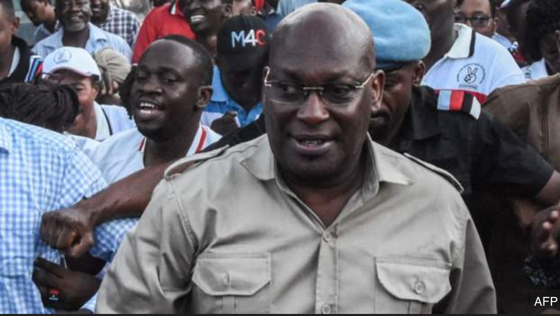 BBCAfrica's tweet photo. 🇹🇿Tanzanian opposition leader Freeman Mbowe and ten other Chadema party leaders have been arrested on suspicion of inciting “unauthorised assembly”.  Party officials told the BBC that they do not know where Mr Mbowe is currently being held.
More 👉https://t.co/W3z7xfS5No https://t.co/StJ1FhiZ8l