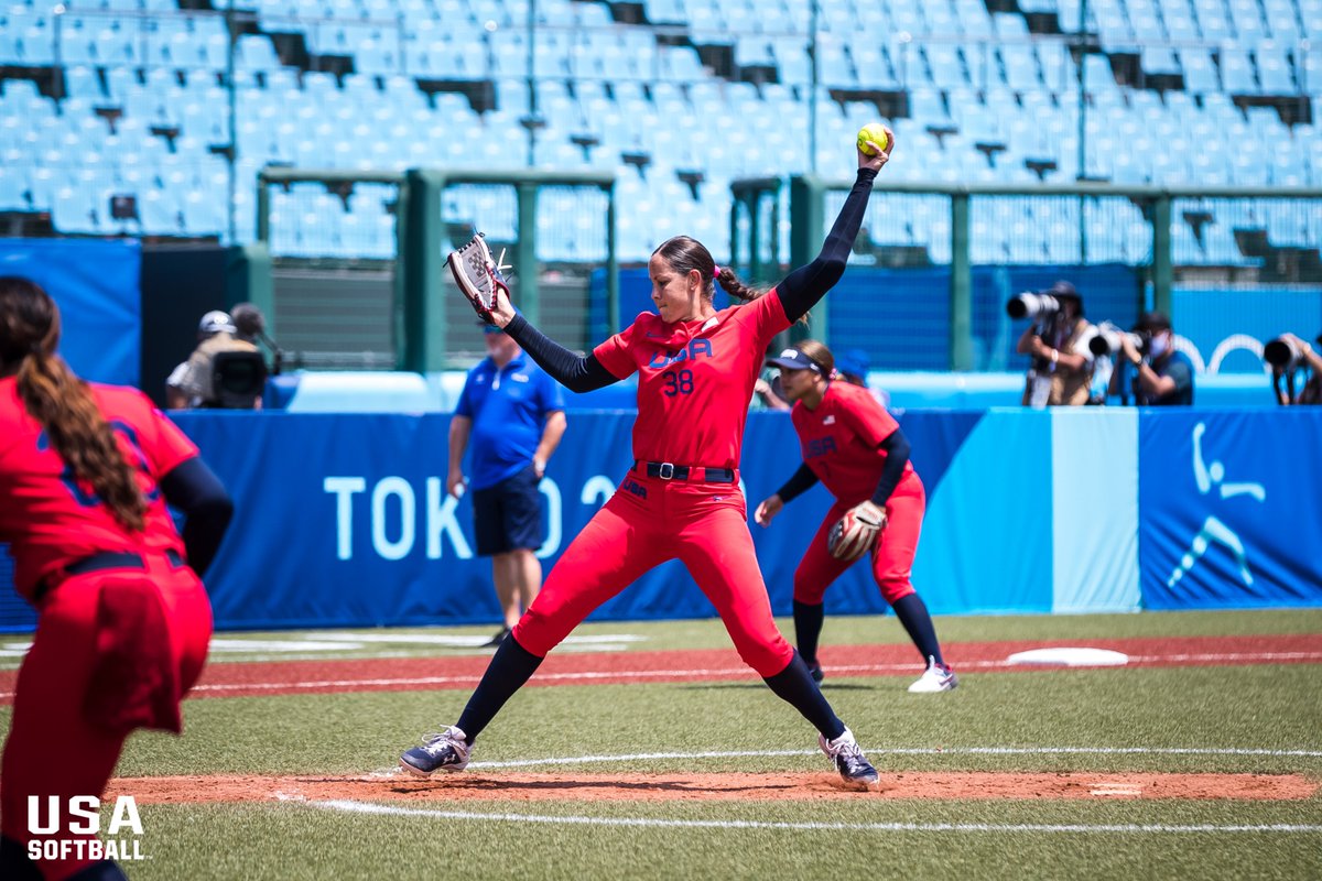 Usa Softball Women S National Team Game 1 Team Usa Returned To The Olympic Stage In Shutout Fashion With 2 0 Win Over No 9 Italy The Quest