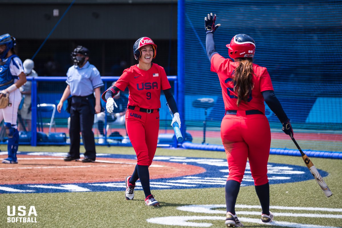 Usa Softball Women S National Team Game 1 Team Usa Returned To The Olympic Stage In Shutout Fashion With 2 0 Win Over No 9 Italy The Quest