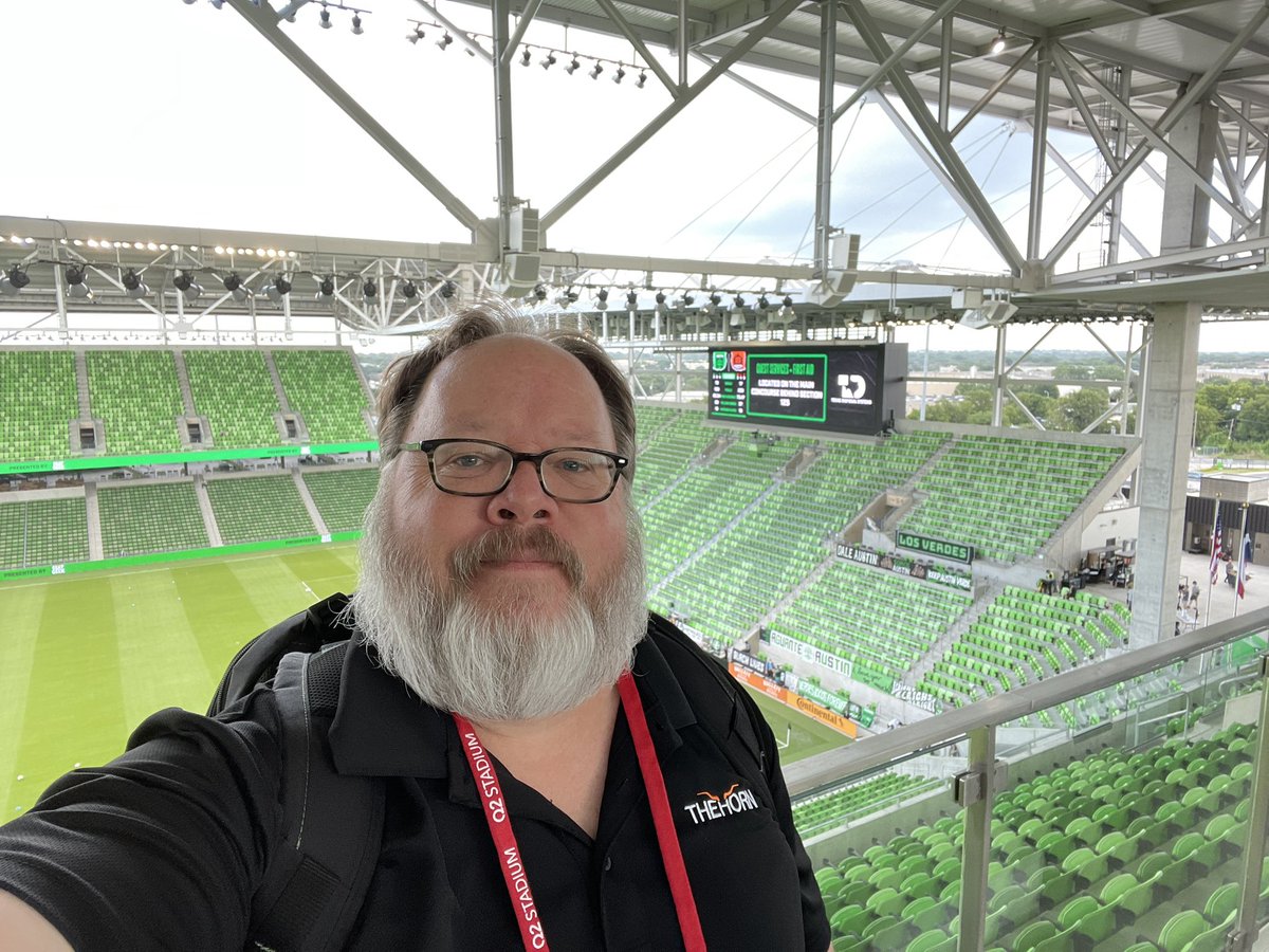 StewMyrick's tweet photo. IT’S MATCHDAY! @AustinFC faces interstate rival @HoustonDynamo tonight at @Q2Stadium. Kickoff is set for just after 8pm Central, and you can see it on ESPN+ or locally on #KBVO. #MLS #ATX #VERDE #ATXvsHOU https://t.co/bdjyN8YxYa