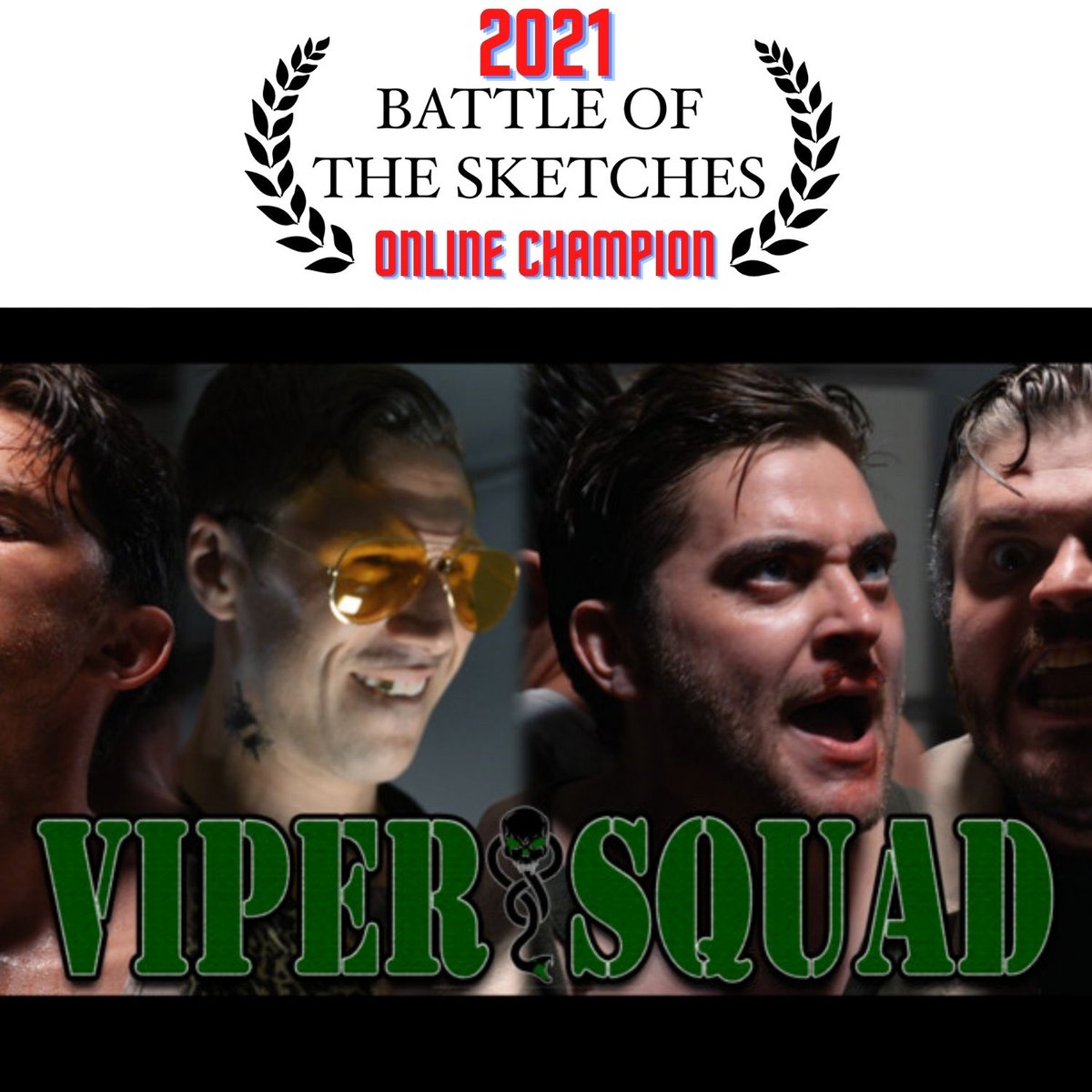 Congratulations to all those who won their category.  Your Winner this year is "Viper Squad" by Channing Apodaca &amp; Chris Russel. The Live Festival will be October 16th at the Alamo Drafthouse Mueller in Austin, Tx.  Get your tickets at filmfreeway.com/BattleofTheSke….  Congrats again!
