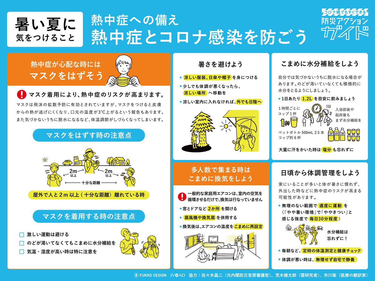 荒木健太郎 S Tweet 重要なことなので何度でも言いますが 万全の暑さ対策をお願いします 熱中症は他人事ではありません 特に高齢者や乳幼児 持病のある方などは要注意です 幼児の 疲れた は熱中症のサインの場合もあります 適切な暑さ対策と応急処置などを 荒木健太郎 S Tweet 重要なことなので何度でも言いますが 万全の暑さ対策をお願いします 熱中症は他人事ではありません 特に高齢者や乳幼児 持病のある方などは要注意です 幼児の 疲れた は熱中症のサインの場合もあります 適切な暑さ対策と応急処置などを