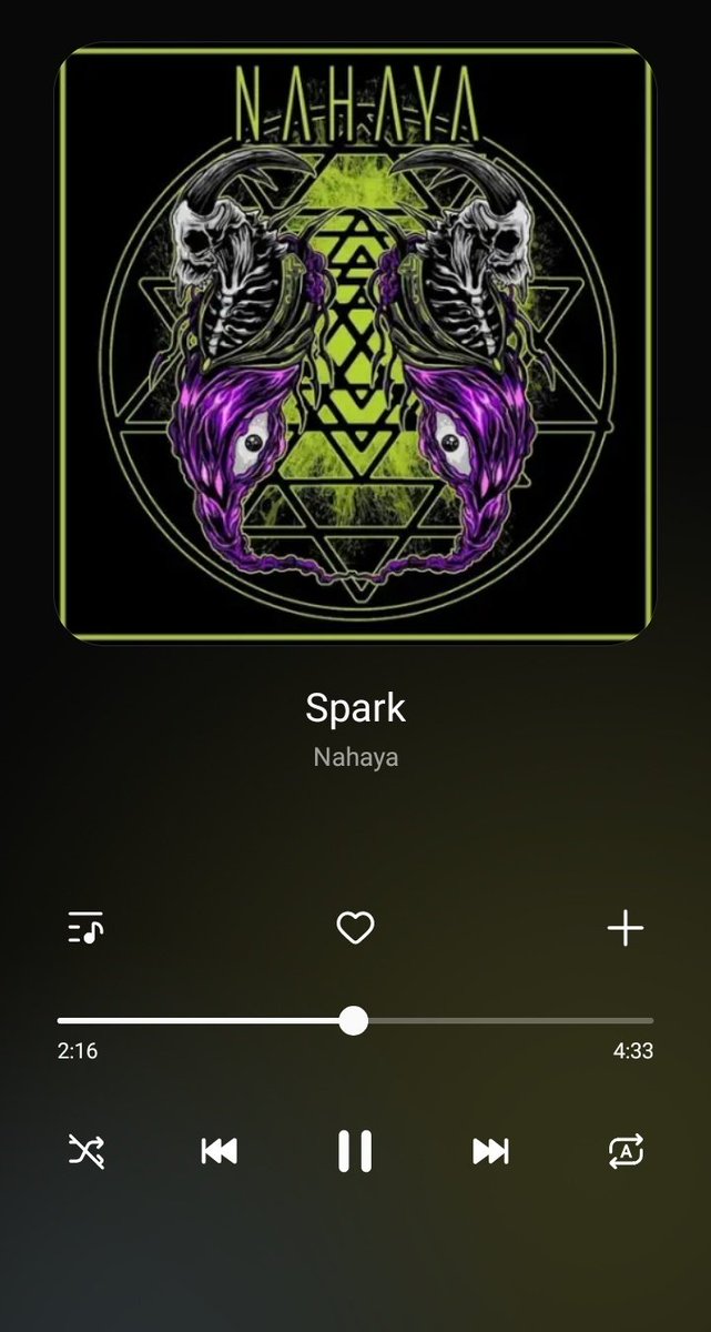 #Jammin' to NAHAYA - Spark 🎶 Transcendence (EP) <a href="/NAHAYAOFFICIAL/">NAHAYAOFFICIAL</a> #NowPlaying melodic Thrash #metal