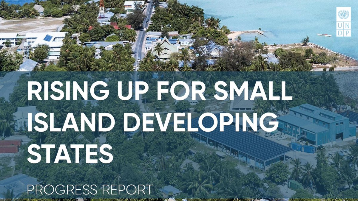 The #RisingUpForSIDS Progress Report is now available! 📲 Learn more about #UNDP4SIDS achievements & how @UNDPSolomons works along Govt to respond to the most pressing needs of 🇸🇧 to #BuildForwardBetter: cutt.ly/3QbookI