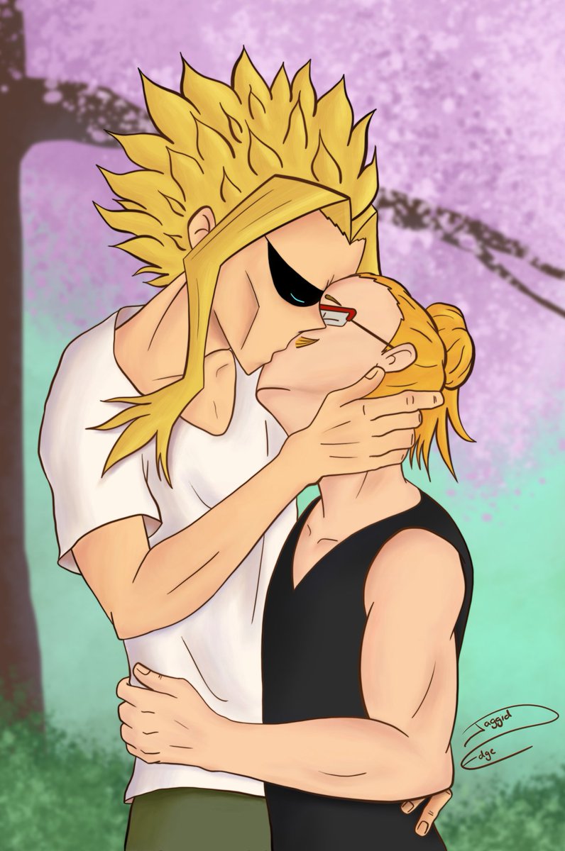 JaggidArt's tweet photo. I'm soft for this ship ๐ญ๐ฅฐ #bnha #allmic #allmight #presentmic https://t.co/oxdbq2jnyf