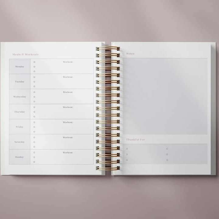 planboldplanner's tweet photo. Are any of you feeling the need to focus on your health this month? Our 2022 PlanBold Planner will include a weekly meals &amp; workouts page to help you get organized &amp; tackle your health and fitness goals! #planners #healthylifestyle #momlife https://t.co/I1exacz2WU