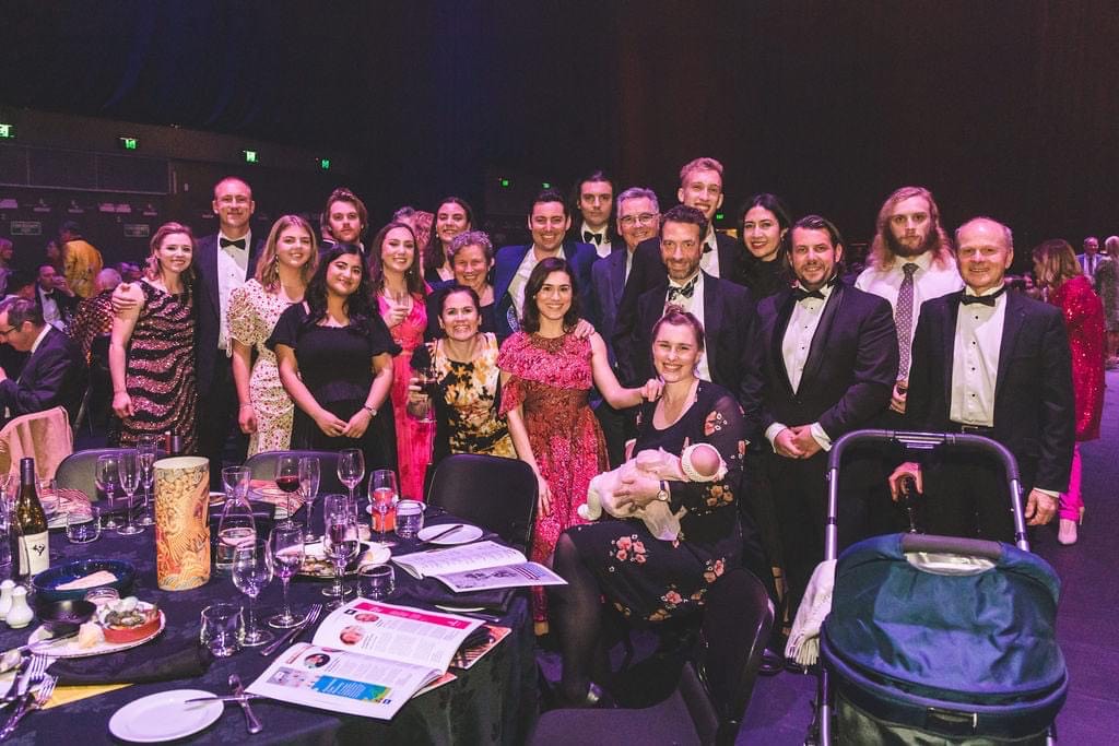 The ImpactLab team had an amazing night at the Wellington Gold Awards!