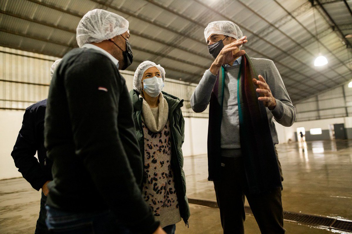Pero también tuvimos la suerte de conocer historias como la de Finca Balcarce, que de productores de papas se transformaron en fabricantes de papas fritas congeladas y de exportación.
