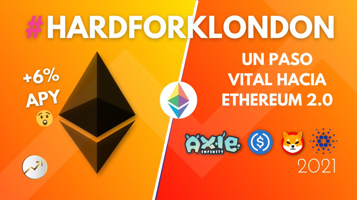 indexjorge's tweet photo. ¡HOLA! 🚀
COMO GENERAR UN 6% ANUAL CON #ETHEREUM 🌟, ¿QUÉ SIGNIFICA LA ACTUALIZACIÓN #EIP1559 PARA TUS TOKENS ERC20?. TODO EXPLICADO AQUÍ:
🚀https://t.co/ccNuCs3fgX
#ETH #AXIEINFINITY #SHIBA #USDC #HARDFORKLONDON https://t.co/isHRQoHC8W