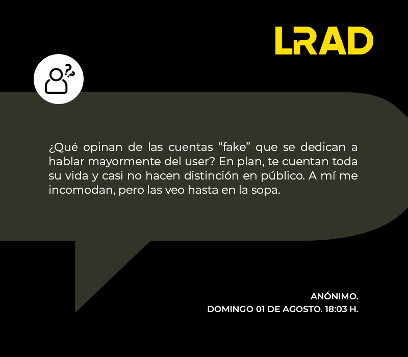 ━ "¿Qué opinan?"
ﾠ
〽 Requisitos para aportes: lrad.carrd.co