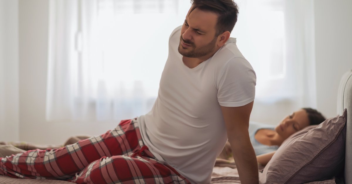 Is there anything better than finally laying down at night after a long day? And is there anything worse when you can't sleep due to dealing with #hippain or lower #backpain? 🤕

Read our blog post "The 4 Best Cuddling &amp; Sleeping Positions for Hip Pain": buff.ly/3fiQO7n