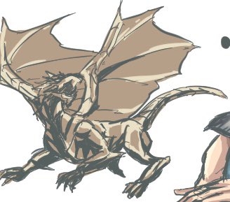 今度は男キャラが続くと思った?
残念、人ですらない…
やっぱりフォルム的には最もプロポーションのいいドラゴンという感じで格好がいい…が、そのうち素材がいらなくなるw 