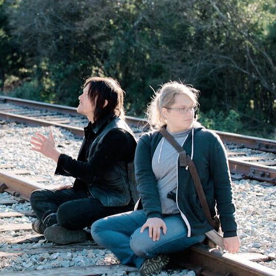 sweetdixonss's tweet image. Daryl with his little gay frens 🥺❤️ #thewalkingdead