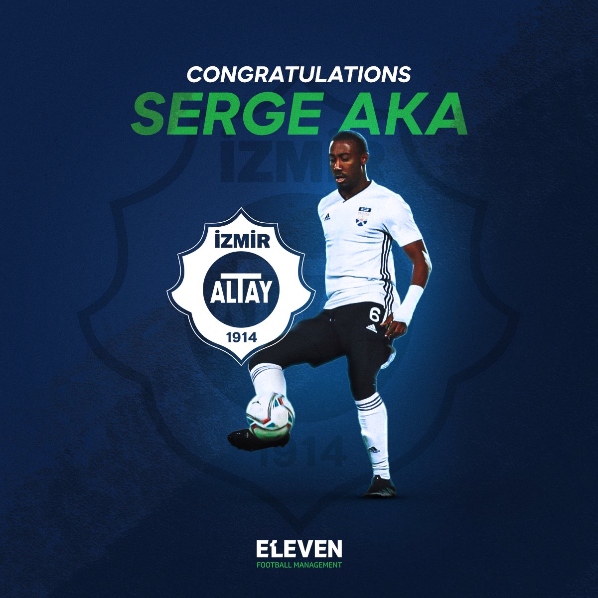 We’d like to congratulate our player Serge Aka on his transfer to Altayspor. All the best Aka 💪🔥