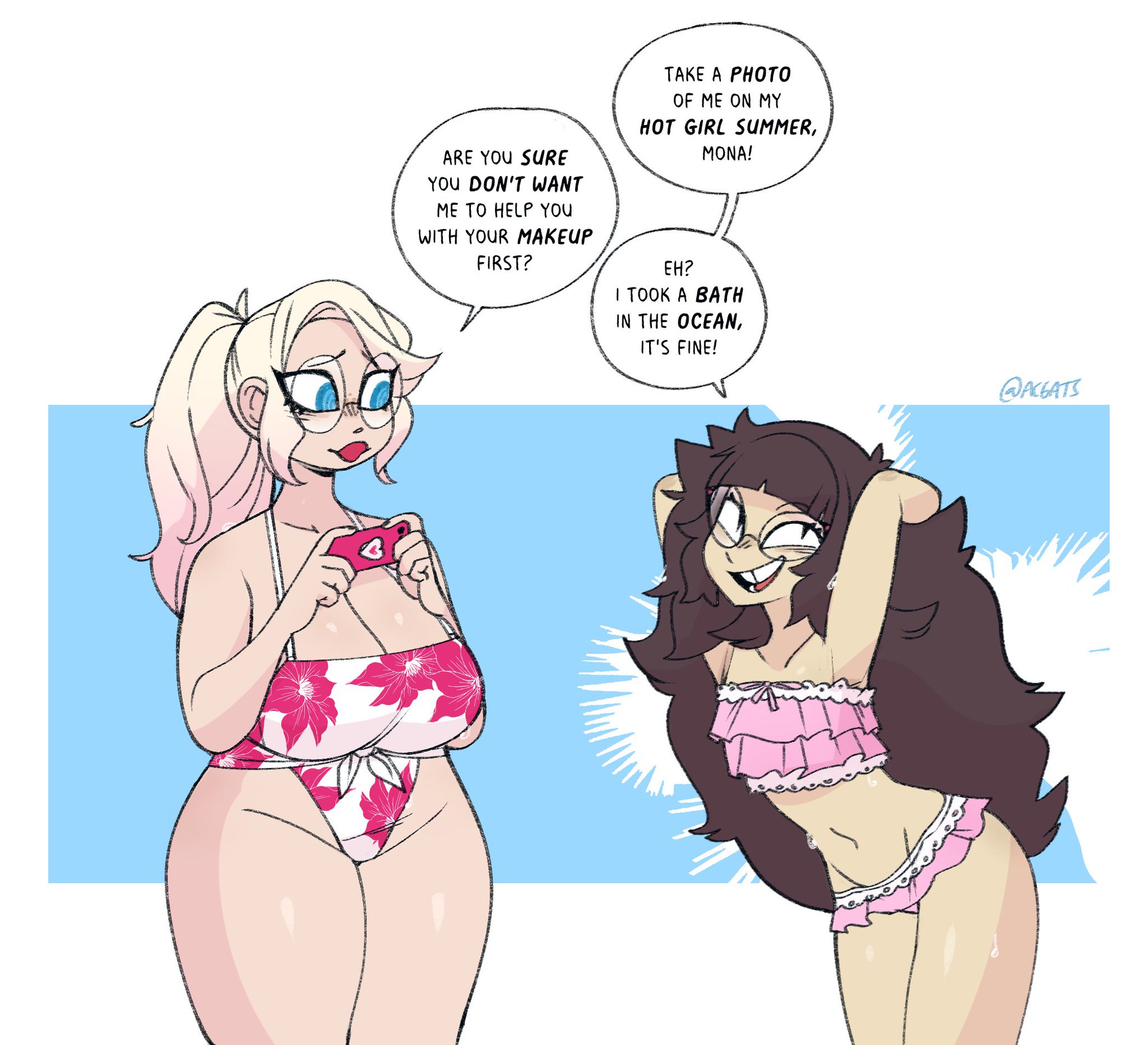 gats 🔞 on X: beach photos with mona & tottie [t.co4fMZWbo3ol]  t.co8DPBuWghVf  X