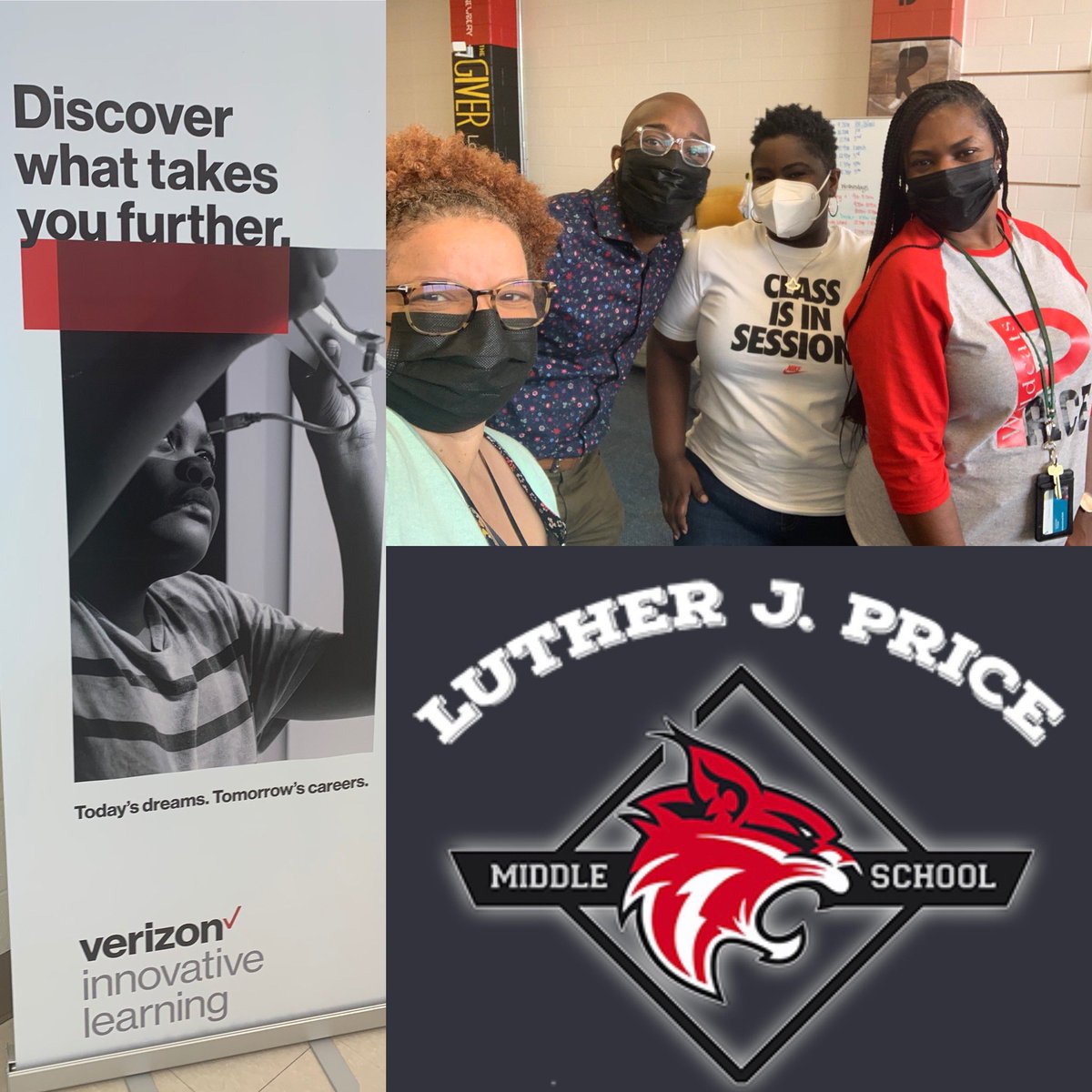 tech4msbritt's tweet image. super productive meeting w/the wildcat ‘quad squad’ as we prepare to for our @Verizon #ILS device rollout .. great ideas around spotlighting the work we do at  @PBS_Atlanta &amp;amp; @APSPrice #ChoosePurpose #PBSAInstructTech @PricePrincipal @NikkitaDW