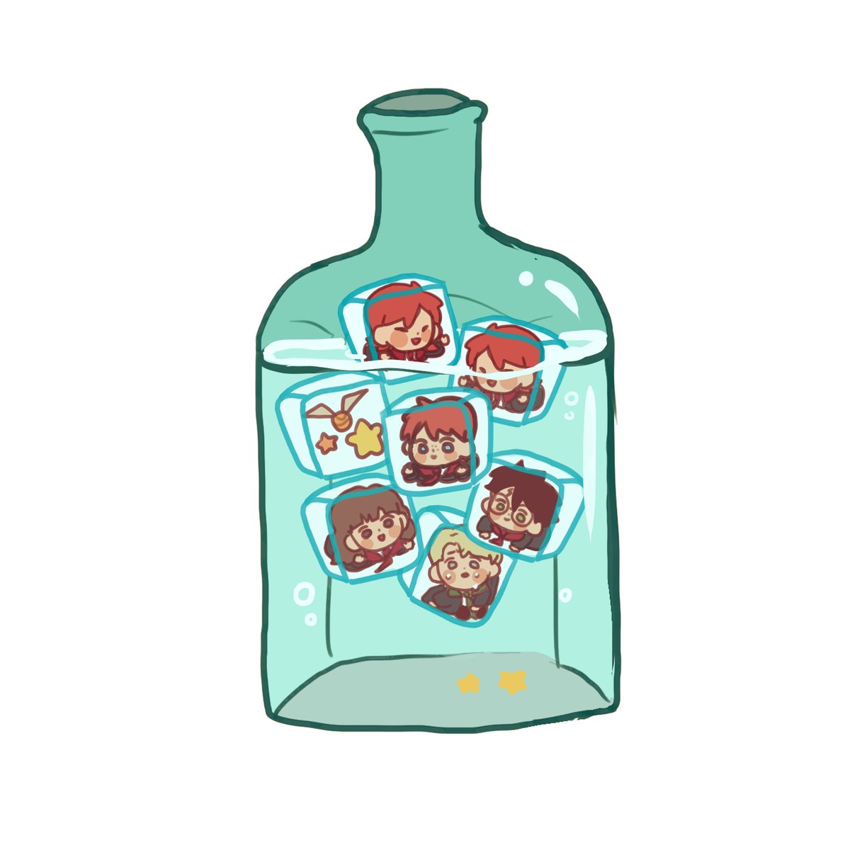 얼음에 갇힌 골트+쌍즐리+드레이코

🧊🧊