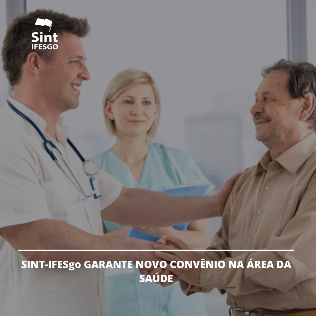 SINTIFESgo's tweet photo. SINT-IFESgo GARANTE NOVO CONVÊNIO NA ÁREA DA SAÚDE
⠀
Leia mais em: https://t.co/tevrFbVdS7
#Sintifesgo #Convênios #SindicatoForte https://t.co/XzNa0n3Oqc