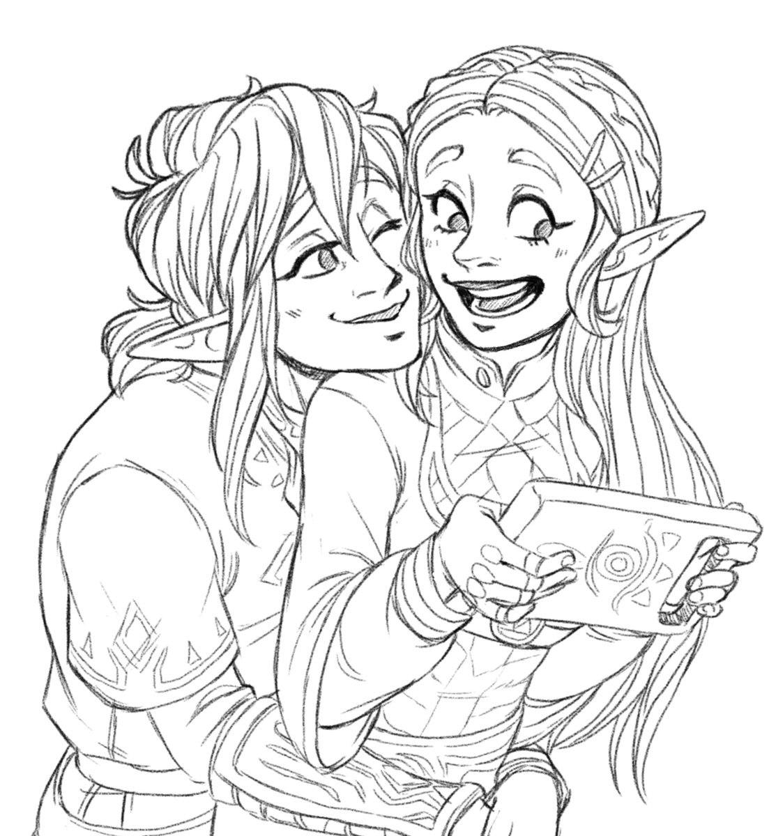 Some old botw sketches ✨
#botw 