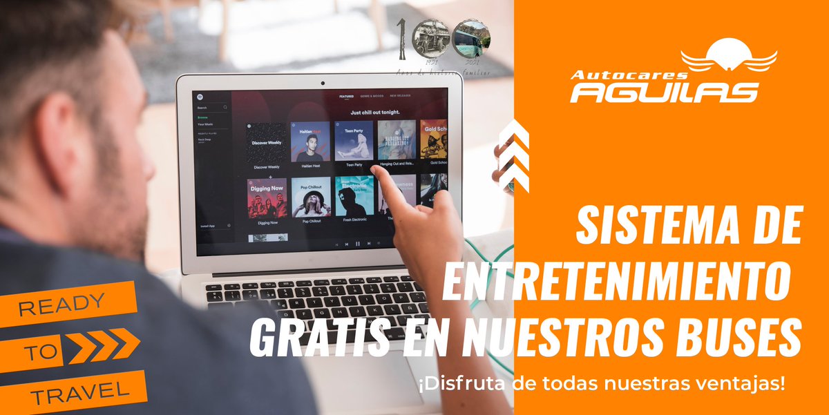 AutobusAguilas's tweet photo. 🚌🍿 ¿Tienes preparadas las palomitas? En nuestros buses encontrarás un completo sistema de entretenimiento a bordo. ¡Vente con nosotros y pruébalo! https://t.co/0A1ditgjaV