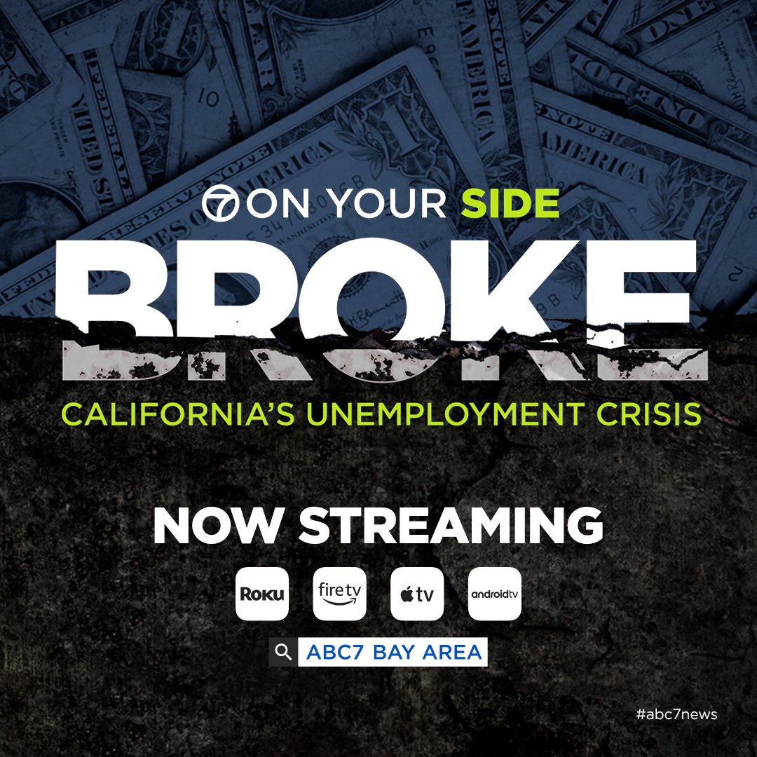 “How can you sit there and tell me there’s nothing you can do?” An investigation to CA’s unemployment benefits program reveals decades-long history of failures in, “Broke: California’s Unemployment Crisis,” streaming now on the ABC7 Bay Area app.  abc7ne.ws/2WO0nVB
