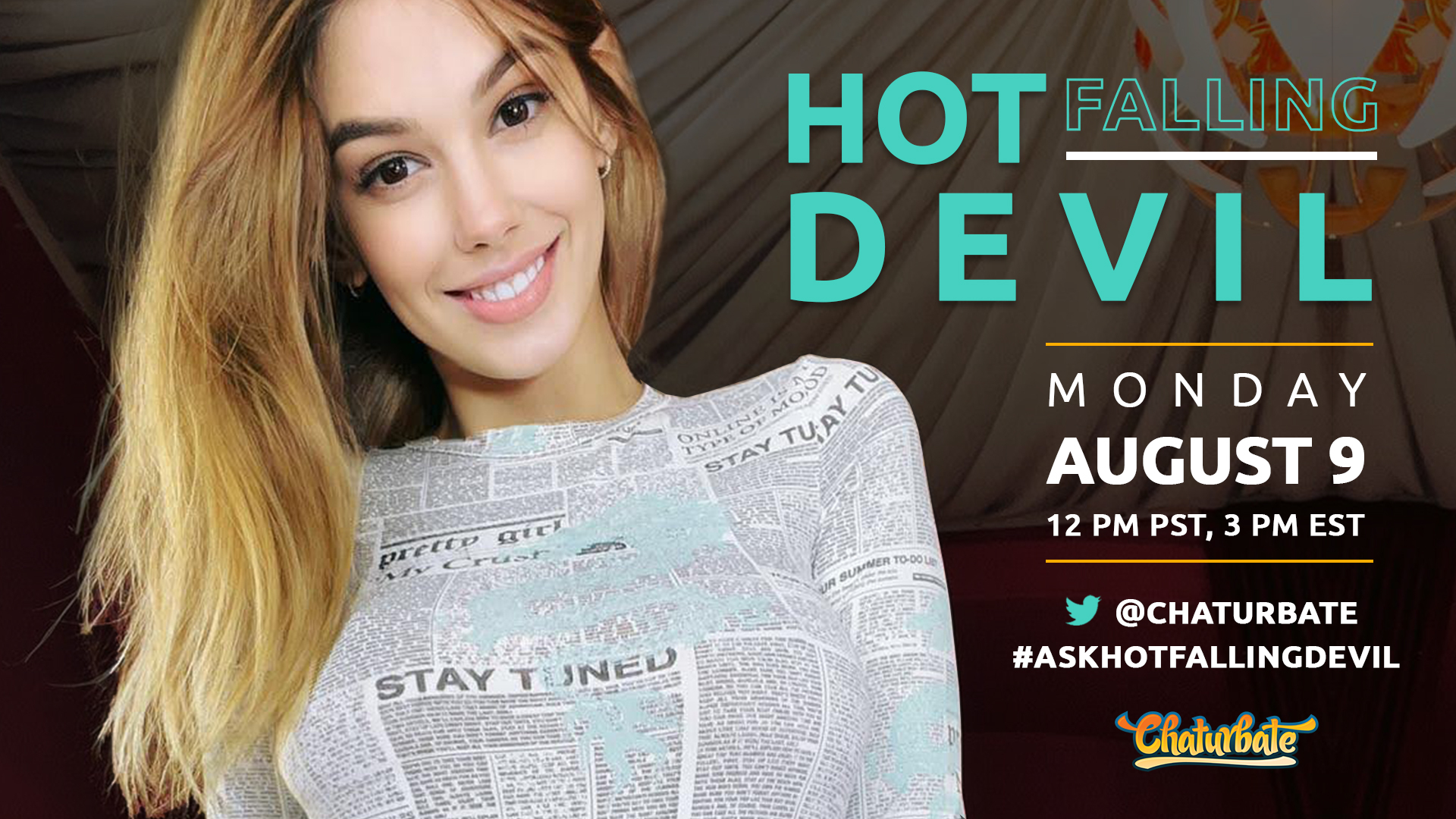 TW Pornstars - Chaturbate. Twitter. Do you have burning questions for