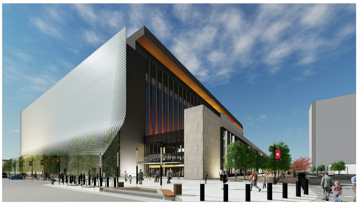 JeffDavisonYYC's tweet image. More renderings of the new Calgary Event Centre! #yyccc #CofRed #NHLFlames #Calgary #yyc #Onward