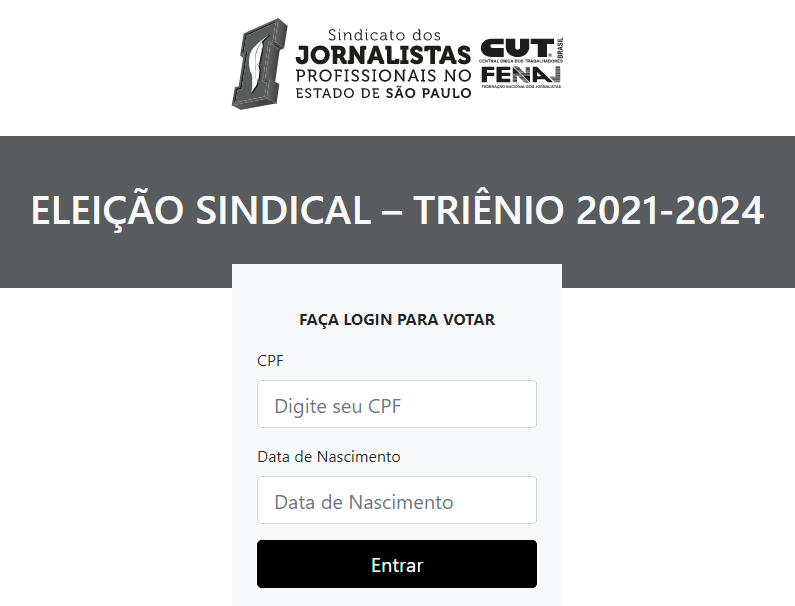 SJSP_Chapa1's tweet photo. A votação para eleger a nova diretoria e a nova Comissão de Ética do Sindicato @JornalistasSP segue até as 23h59 pela plataforma online: https://t.co/s3pQgvmDxF
Sua participação é muito importante para fortalecer nossa luta em defesa dos direitos e da democracia! https://t.co/mFkFYxcQt9
