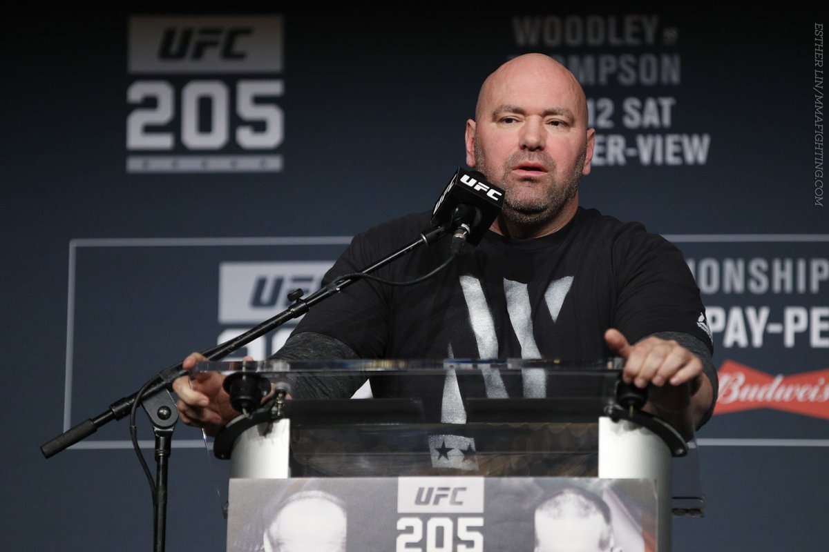 Dana White says UFC will not require fighters to get vaccinated for COVID-19: ‘Never gonna happen’ (<a href="/DamonMartin/">Damon Martin</a>)  mmafighting.com/2021/8/4/22609…