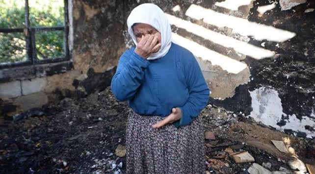 Gelecekteki çocuklarımız için ormanlarımız canlılarımız için evi ocağı bütün emeği yanan garibanların gözyaşları için ve vicdanı olmayan koltuk sevdasına düşmüş bir zihniyet için artık

#Tamam 
"T A M A M"