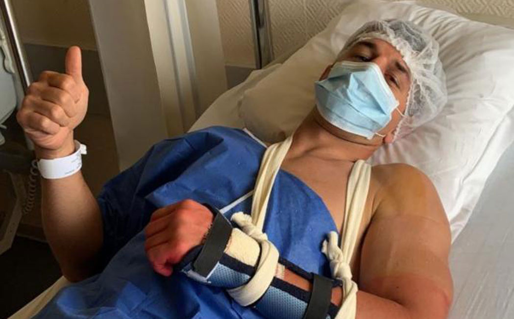 ¡Cubelli ya se opero!

El medio scrum de Los Pumas fue intervenido quirúrjicamente y ahora empezará su etapa de recuperación. 

Mirá >> bit.ly/3CgFv9O