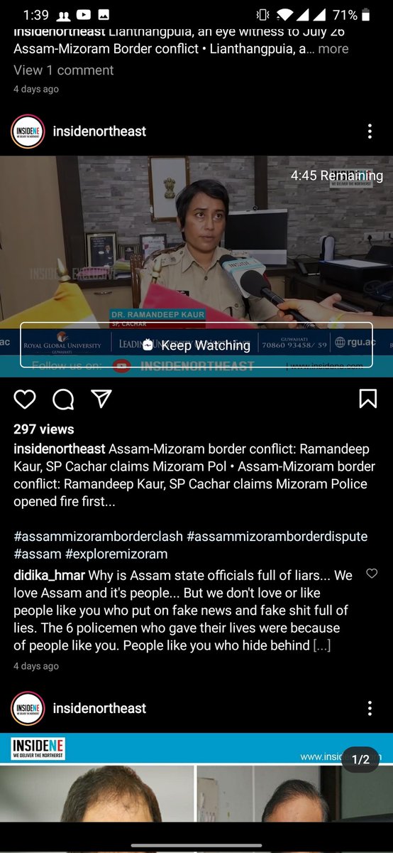 Didika_Hmar's tweet photo. Fuck shit.. Her and her superiors to the top. Hiding behind their lies.
#mizorampolice #assamshotfirst #mizoramspeaksout
@mizoraminsta @mkfc_official https://t.co/aShdRpzJd7
