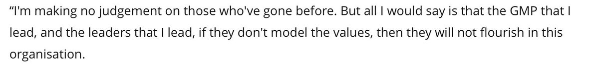 Whistleblowerat's tweet image. “If you’re going to tell lies, you’re out” said Stevo only this week.

The ink hasn’t dried on the print @MENnewsdesk when we learn a PCoJ suspect, Stuart Ellison, is now a T/ACC, covering for Nick Bailey.

Crime closed - Not in the public interest!