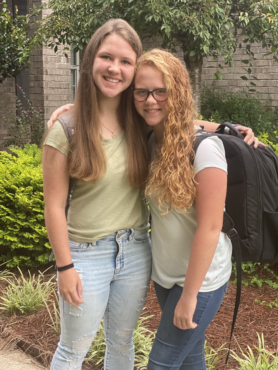 Here we come Ola middle school and high school! #Best1stDayEverHCS