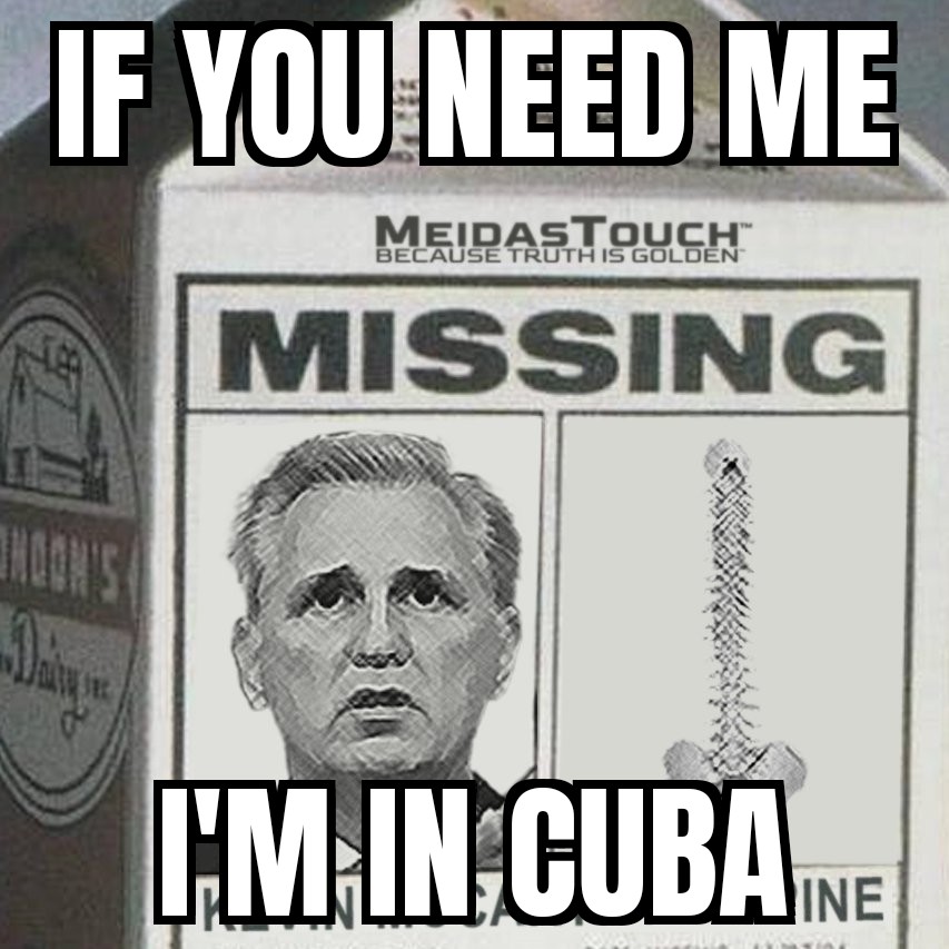 LeeVing14's tweet image. #McCarthyIsTrash