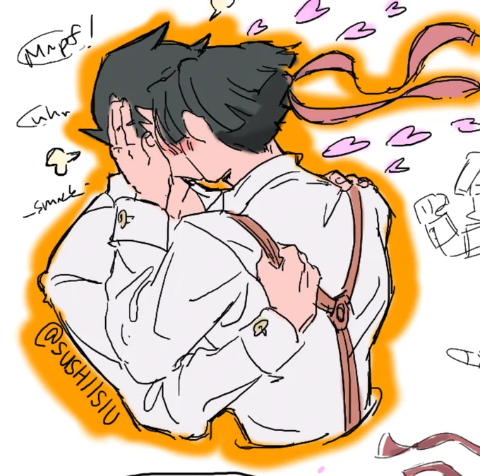 aggie with @EeveeYao 
we have the #asoryuu brainrot cries 