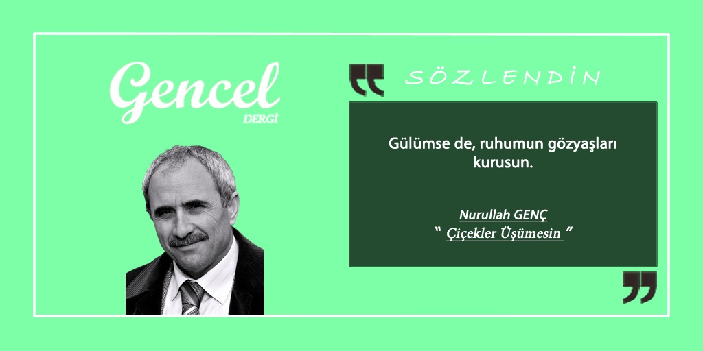genceldergi's tweet photo. #sözlendin https://t.co/yHCvmwv32W