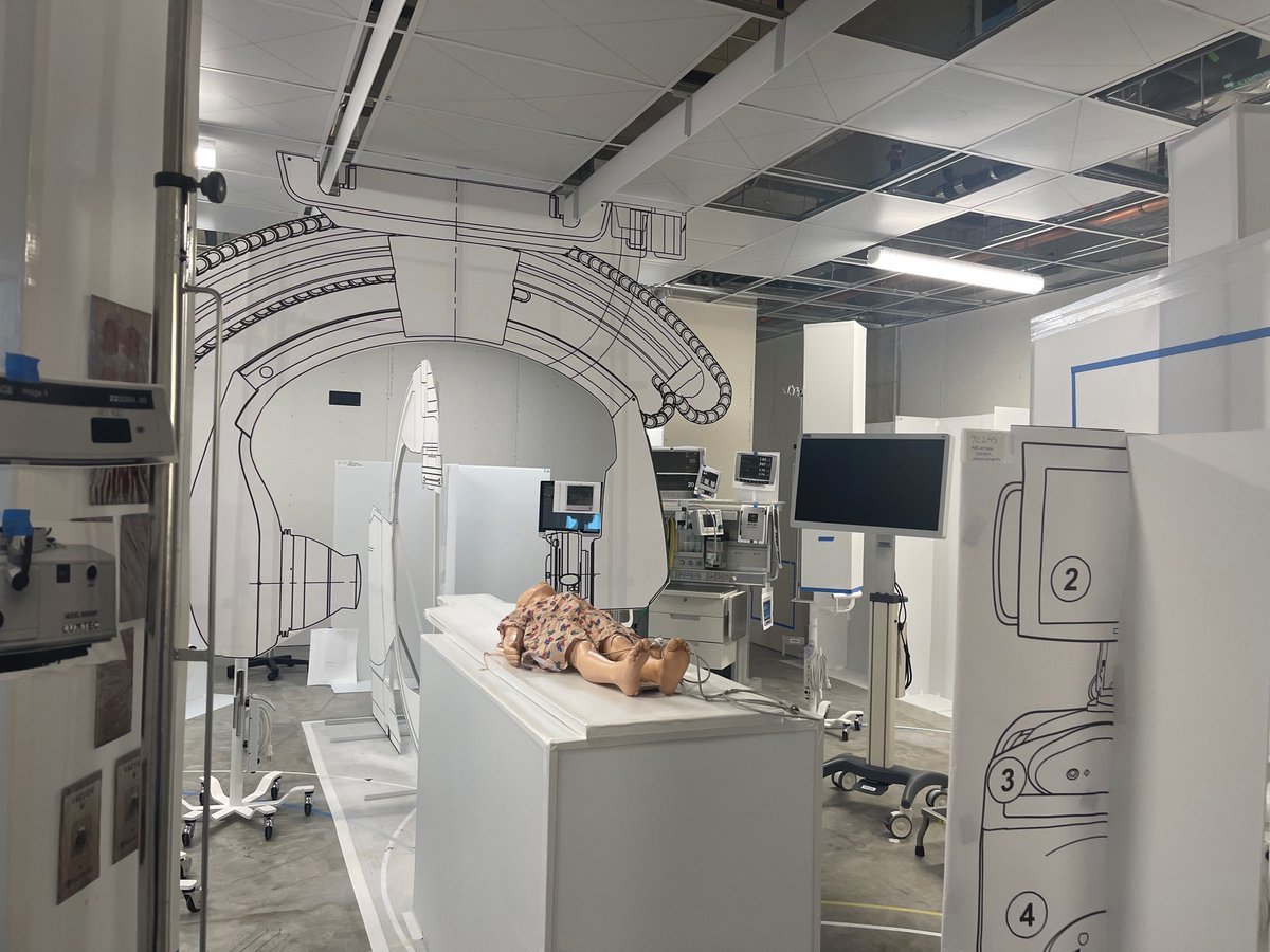 TCHQUEST's tweet image. Using pre-construction design #simulation to test the physical space of the interventional radiology department of the new Texas Children&apos;s Hospital in Austin.
@noracoleman 
@TxChildrensATX 
@KPStoneMD 
@CaraDoughty1 
@DrBramPedsER 
@PICUDoc23