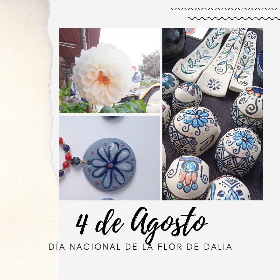 alfareras_de's tweet photo. 4 de agosto, Día de la Flor de Dalia, la Dalia es la Flor Nacional de México México es orgullosamente parte de la identidad de nuestra cooperativa 😃🏵️, además de ser una flor de ornato es comestible y medicinal 😃🏵️.
#FlordeDalia #acocoxochitl #México #Cdmx #cerámicaMexicana https://t.co/QZCBZeCpRc
