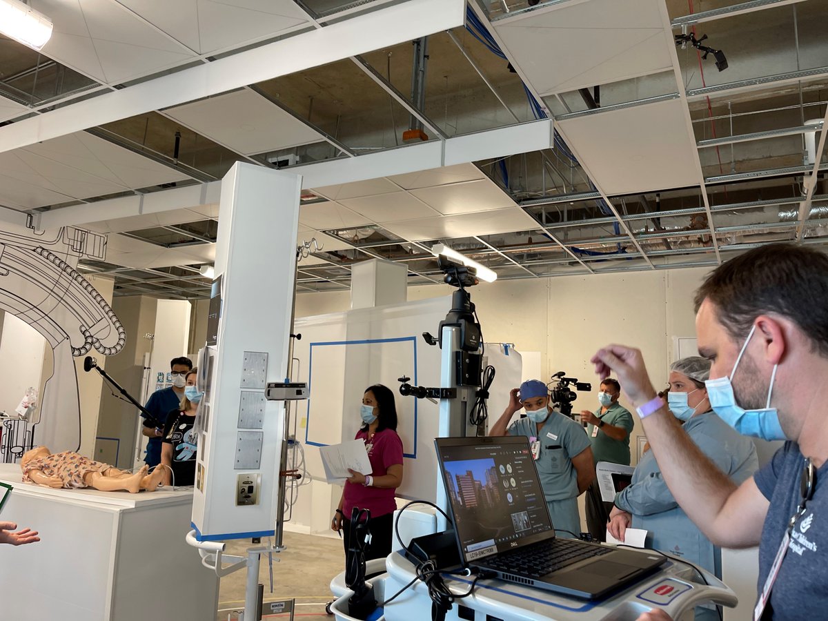 Texas Children's Quality Education and Simulation (@tchquest) on Twitter photo Using pre-construction design #simulation to test the physical space of the interventional radiology department of the new Texas Children's Hospital in Austin.
<a href="/noracoleman/">Nora Coleman</a>
<a href="/TxChildrensATX/">Texas Children's</a>
<a href="/KPStoneMD/">Kim Stone, MD</a>
<a href="/CaraDoughty1/">Cara Doughty</a>
<a href="/DrBramPedsER/">Bram Welch-Horan</a>
<a href="/PICUDoc23/">Kiran Hebbar</a> Using pre-construction design #simulation to test the physical space of the interventional radiology department of the new Texas Children's Hospital in Austin.
<a href="/noracoleman/">Nora Coleman</a>
<a href="/TxChildrensATX/">Texas Children's</a>
<a href="/KPStoneMD/">Kim Stone, MD</a>
<a href="/CaraDoughty1/">Cara Doughty</a>
<a href="/DrBramPedsER/">Bram Welch-Horan</a>
<a href="/PICUDoc23/">Kiran Hebbar</a>