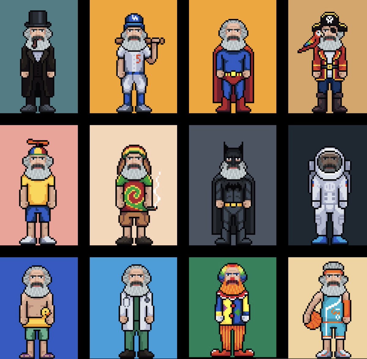 CryptoMarx1's tweet image. Forget birth sign what’s your spirit Karl? 

#NFTCommunity #NFTs #NFT #NFTartist #NFTdrop