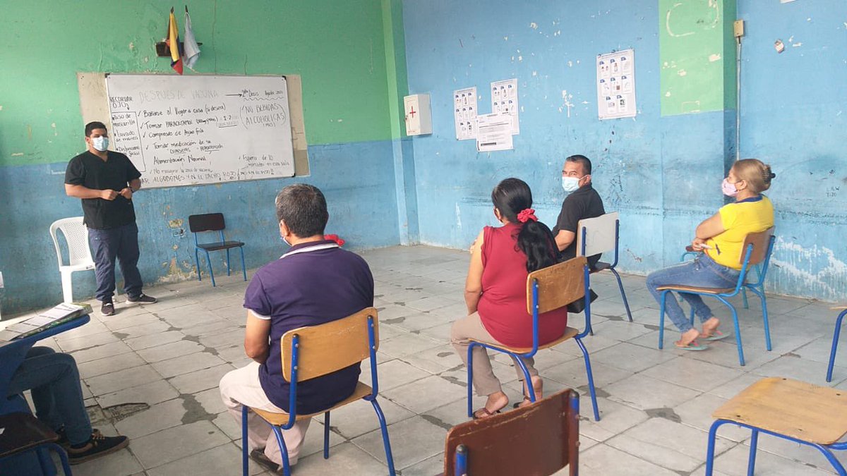 Salud_Guayas's tweet photo. #PlanVacunación9100 | En los Centros de Vacunación de #SarahFlor y #ManuelCórdova se continúa inmunizando con la #VacunaCOVID19 en base al cronograma semanal.
#JuntosLoLogramos https://t.co/zHDNn1I3Aw