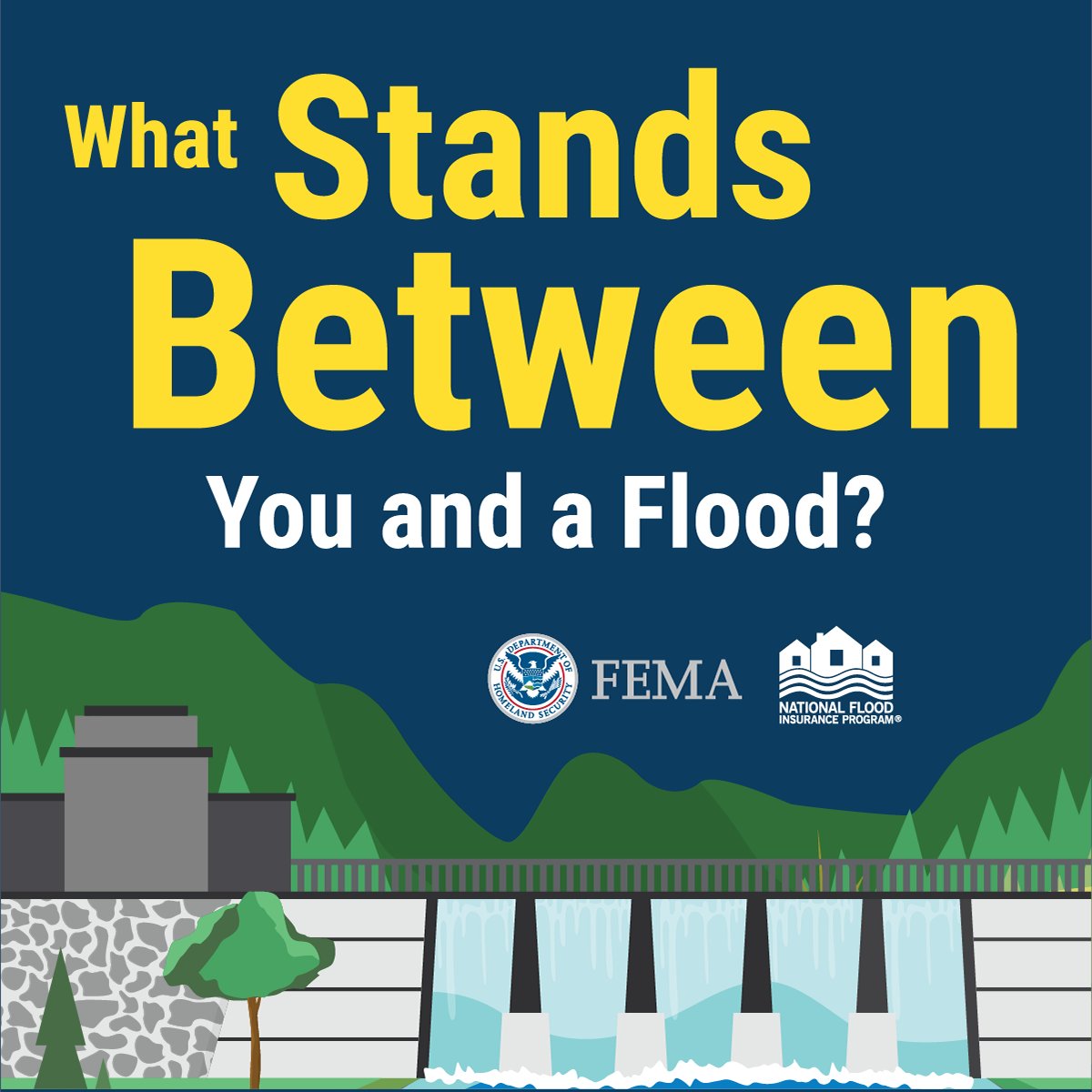 DRSInsurance's tweet image. Dams have protected communities like yours for years, but sometimes they are no match for Mother Nature. Make sure you’re prepared for the unexpected with flood insurance. 

zcu.io/brf4 

#DRS #DRSInsuranceGroup #Insurance #FloodInsurance #Flood #FloodSmart