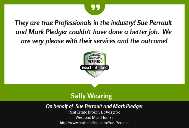 Perrault8Sue's tweet image. Truly satisfied clients leave me #elated. realsatisfied.com/Sue-Perrault via @realsatisfied