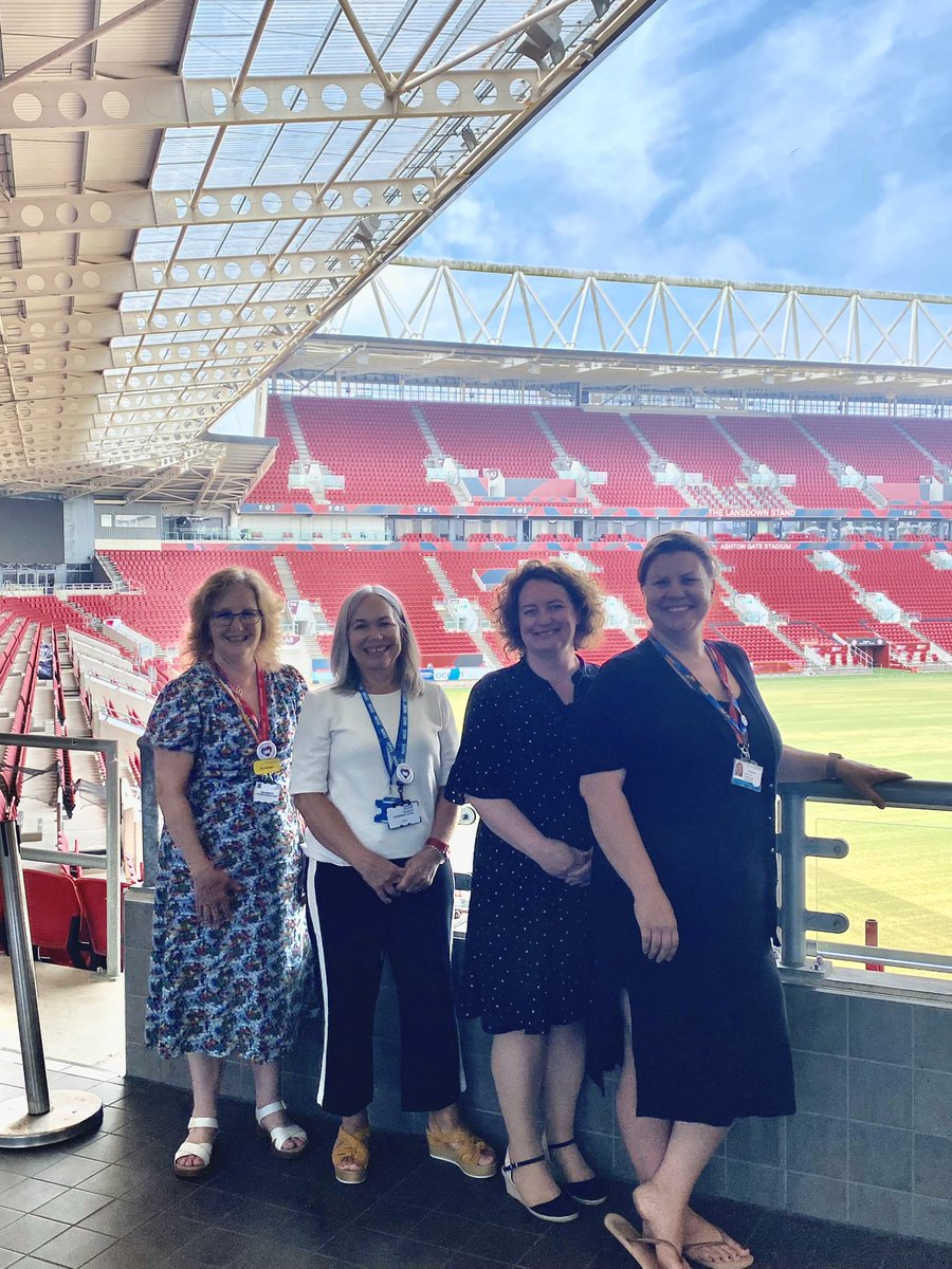 Last day of vaccinations <a href="/ashtongatestad/">Ashton Gate Stadium</a> today. A total privilege to have worked in this huge amazing team of staff and volunteers and the wonderful <a href="/hbailey1979/">Hannah Bailey</a> <a href="/anniep1961/">Annie Powell💙</a> @SueJonesNBT