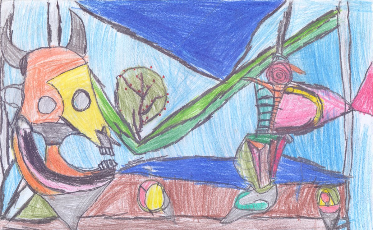 Nft4children's tweet photo. Check out and collect this amazing #nft for a social cause in @hicetnunc2000 and be enchanted by the works of talented artists of tomorrow. #tezos $XTZ #Nft #NFTs #CleanNFT #cryptoart  #nftart 
Access: https://t.co/UKTlrngiXt https://t.co/GQja3Y419R