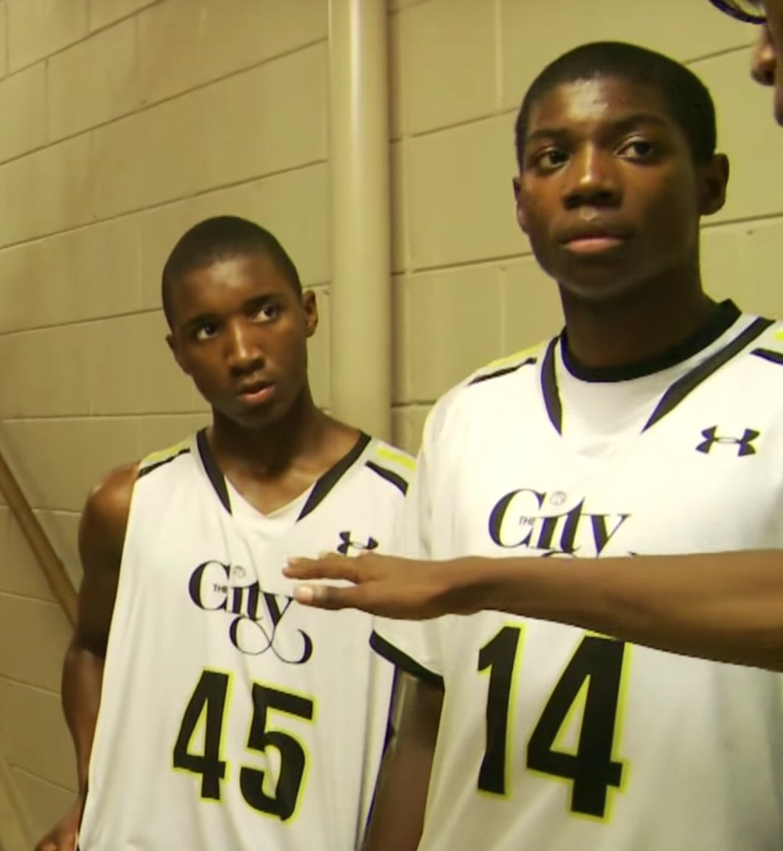 SLAMonline's tweet image. No matter what level you play, hooping with the homies is the best. 

(📸: @E_Woodyard, Getty)