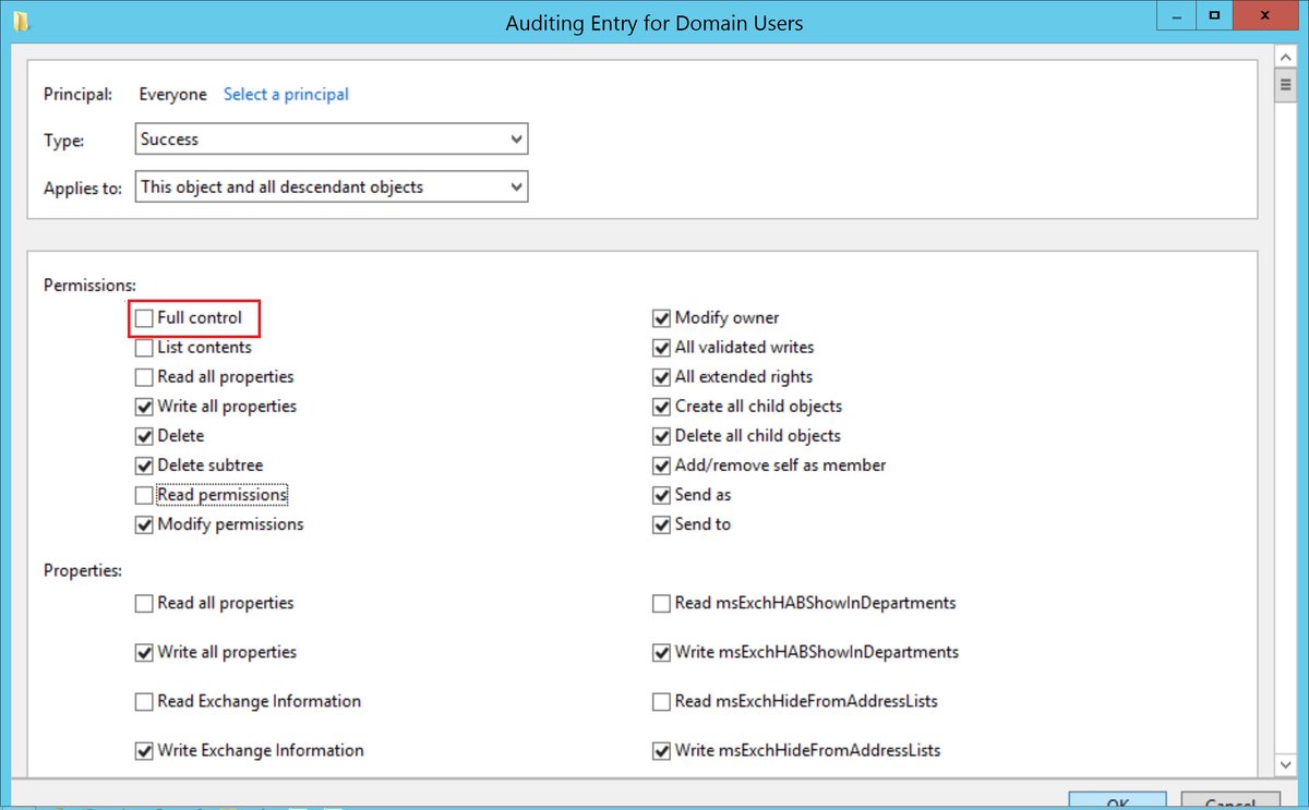 NathanMcNulty's tweet image. Setting up #DefenderForIdentity in my lab and came across a new piece of guidance I haven't seen before
The Configuring object auditing section was added on June 21, so unless you had someone who knew this was necessary, you are probably missing it ;)
docs.microsoft.com/en-us/defender…