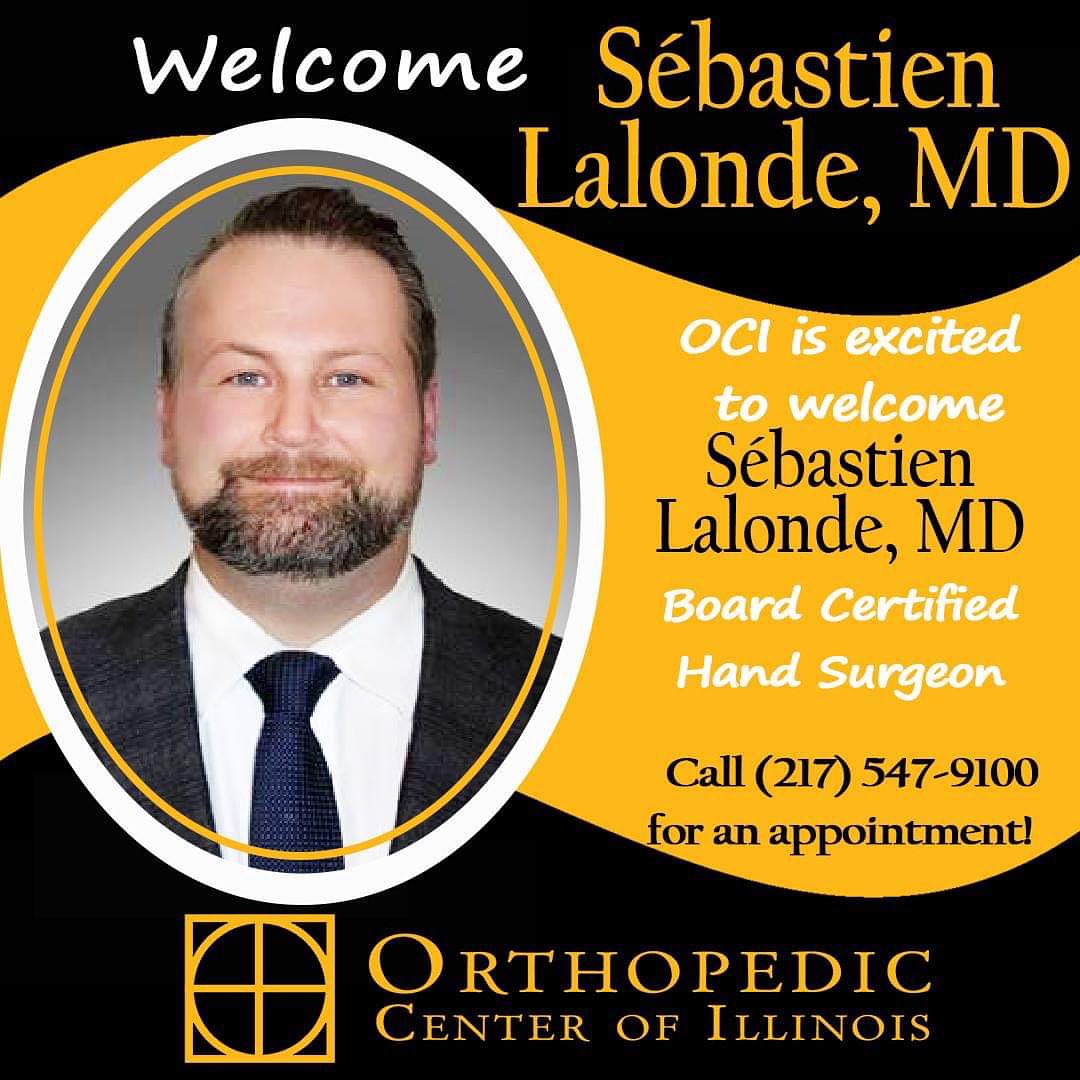 Ortho Center of IL on Twitter "We are excited to to our